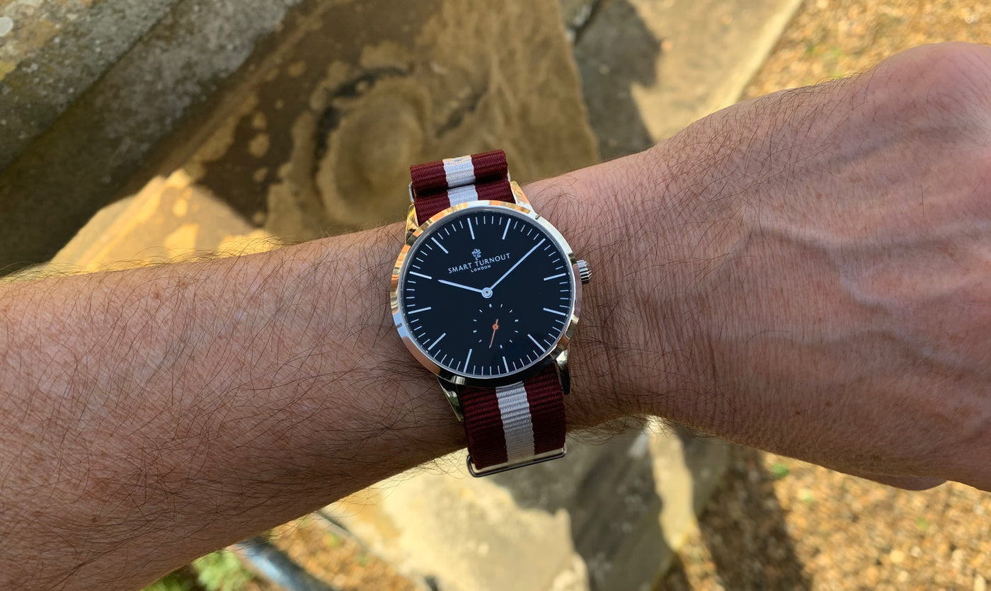 Smart Turnout Signature Watch (Black Face and Silver Case), Smart Turnout London Signature Watch, Smart Turnout London Watch, Smart Turnout Watch, Smart Turnout London, Smart Turnout,
