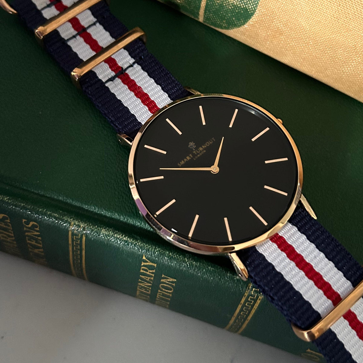 Master Watch Black (Rose Gold) Yorkshire Hussars NATO Watch Strap ...