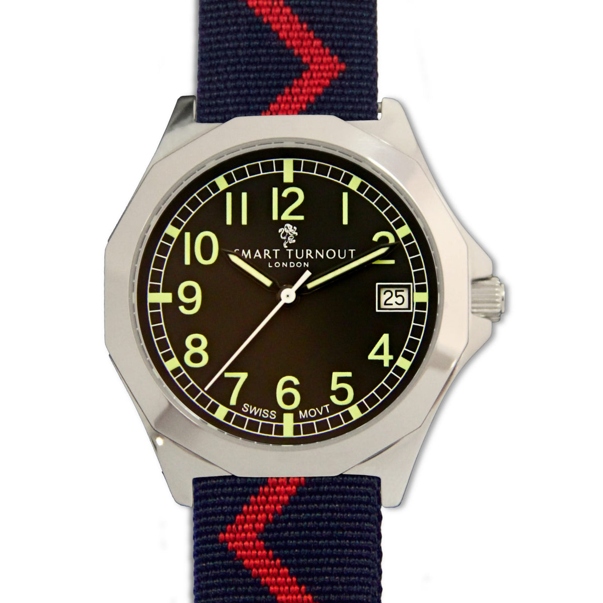 Saf Rod Watch Royal Artillery Military Watch | Luxury British NATO Strap Watch ...