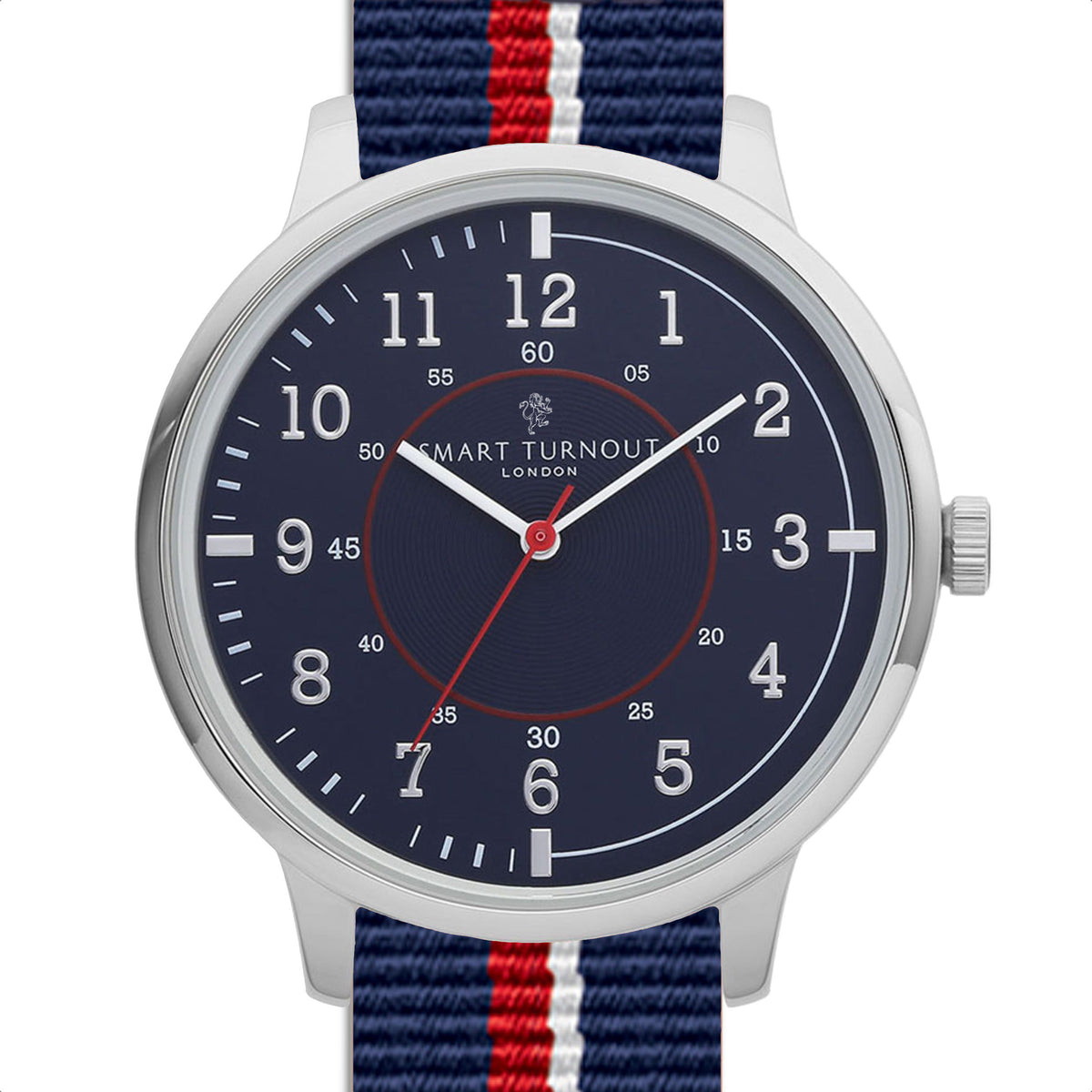 Varsity Watch Navy Blue (Silver), Royal Navy NATO Watch Strap – Smart ...