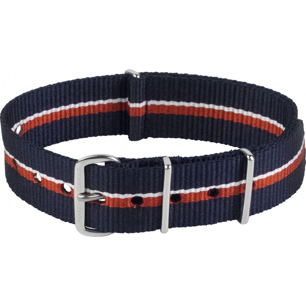 Royal Navy 18mm NATO Watch Strap Silver Fittings Smart Turnout